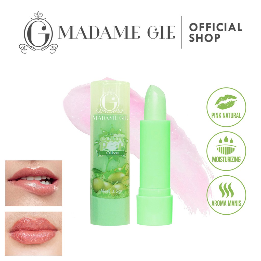 Jual Clairera Madame Gie Lip Balm Color Pop Lip Balm Color Pop Lip