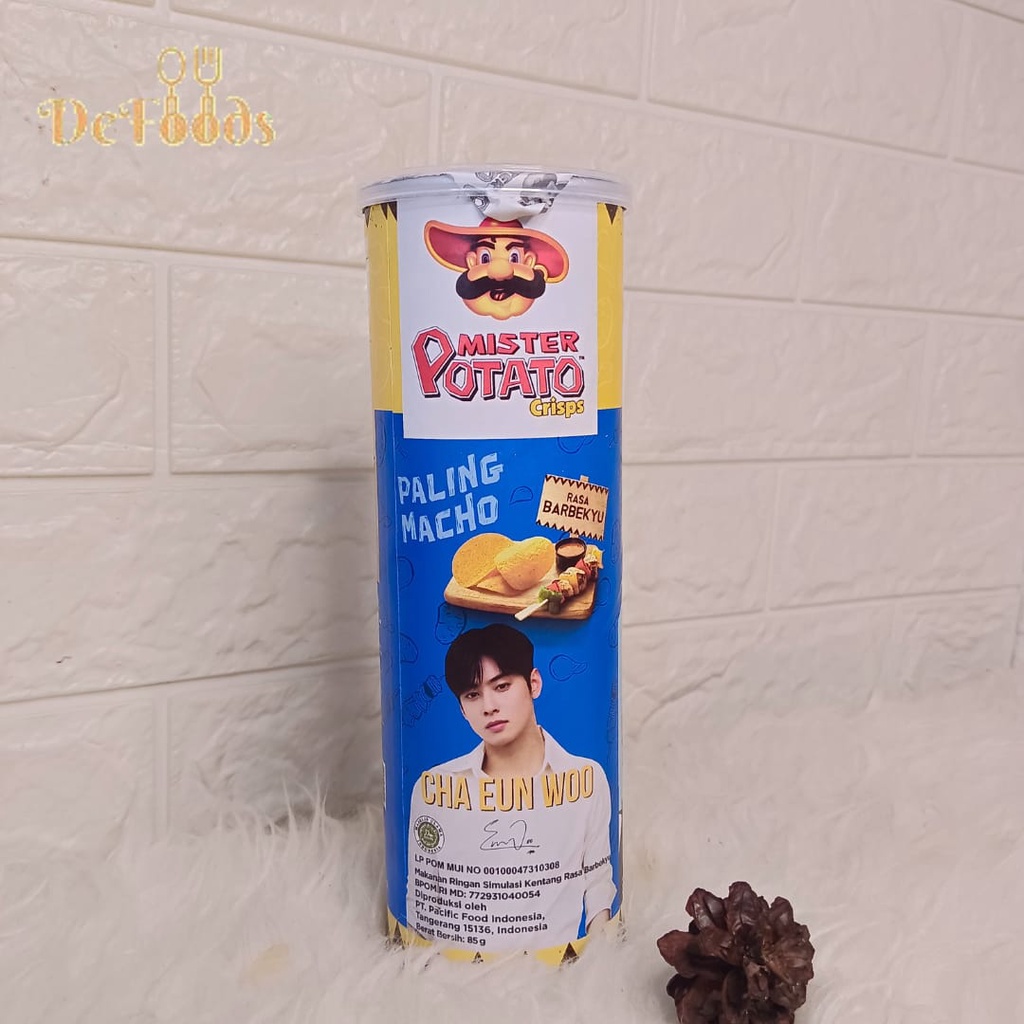 Jual MISTER POTATO X CHA EUN WOO CEW 85gr CHIPS Shopee Indonesia
