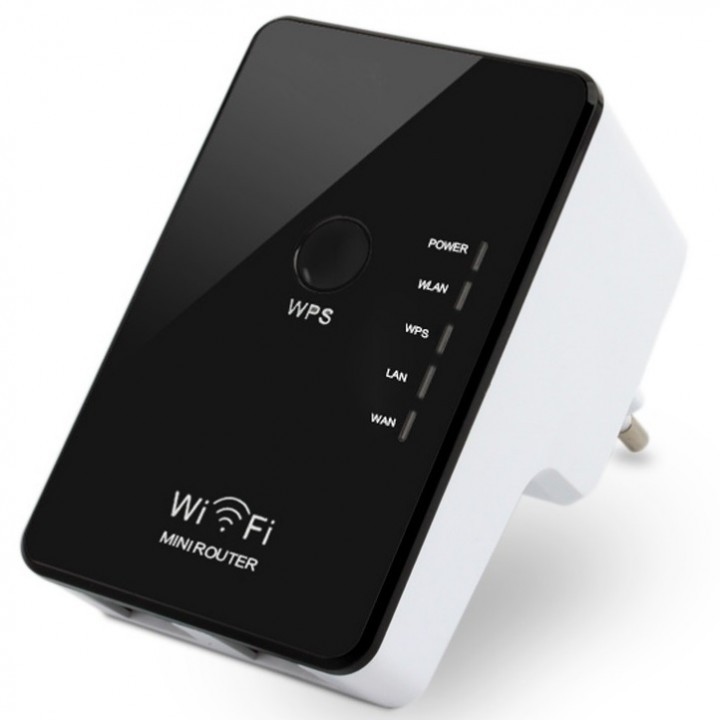Jual Wireless-N WiFi Router Repeater Dual LAN Port 300Mbps | Shopee ...