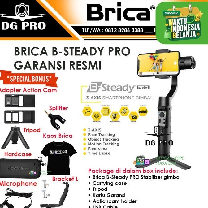 Jual Brica B-Steady PRO - BSteady PRO - Gimbal 3-Axis Stabilizer ...