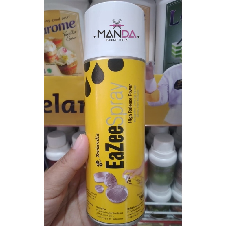 Jual Carlo pengoles loyang anti lengket Eazee Spray Zeelandia netto 190 ...