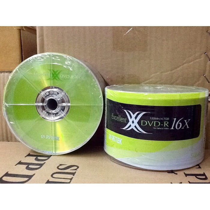 Jual DVD-R Ritek 16X 4.7GB (50pcs) | Shopee Indonesia