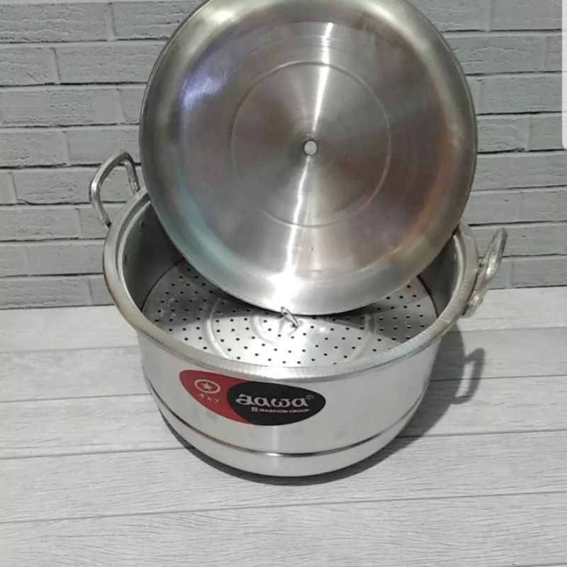 Jual Panci Langseng Kukusan Dandang Maspion Jawa 40 Cm | Shopee Indonesia