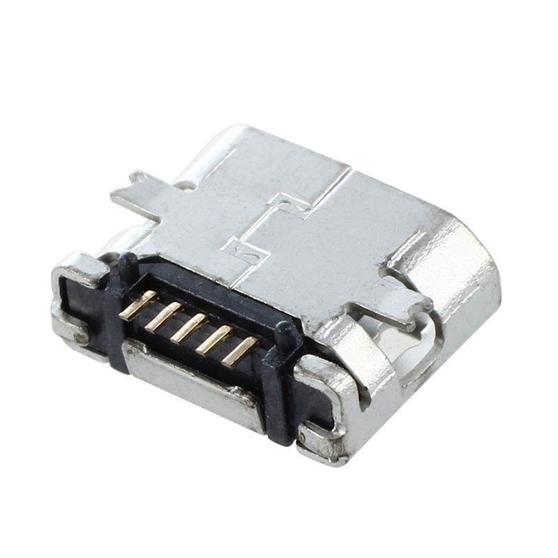 Jual Socket Konektor Port Micro Mini USB Female Tipe B MK5P SMD ...