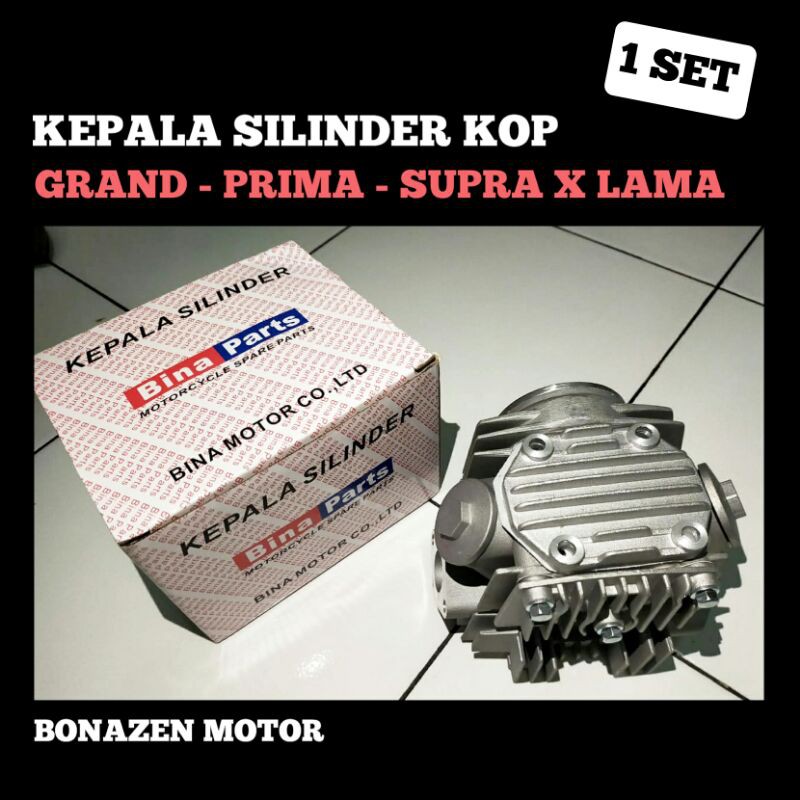 Jual Kepala Silinder Kop Grand Prima Supra X Lama Block Blok Mesin