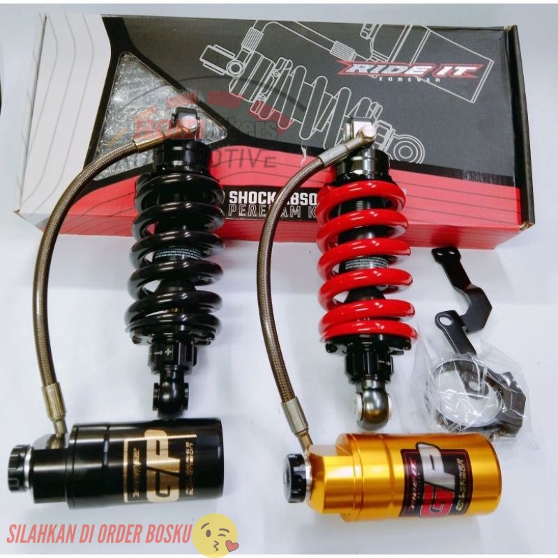 Jual PROMO monoshock MX SHOCK RIDE IT TABUNG PISAH GP GOLD SERIES MX ...