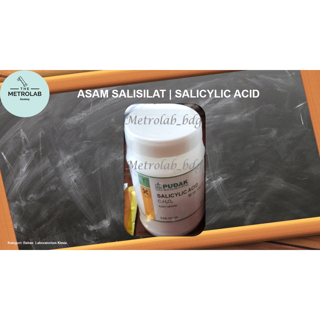 Jual Asam Salisilat Salicylic Acid C7h6o3 100 Gram Shopee Indonesia 4390