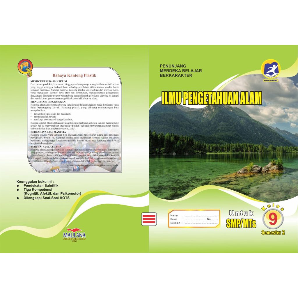 Jual Buku Belajar Ilmu Pengetahuan Alam Semester 2 K13 Dan Kumer ...