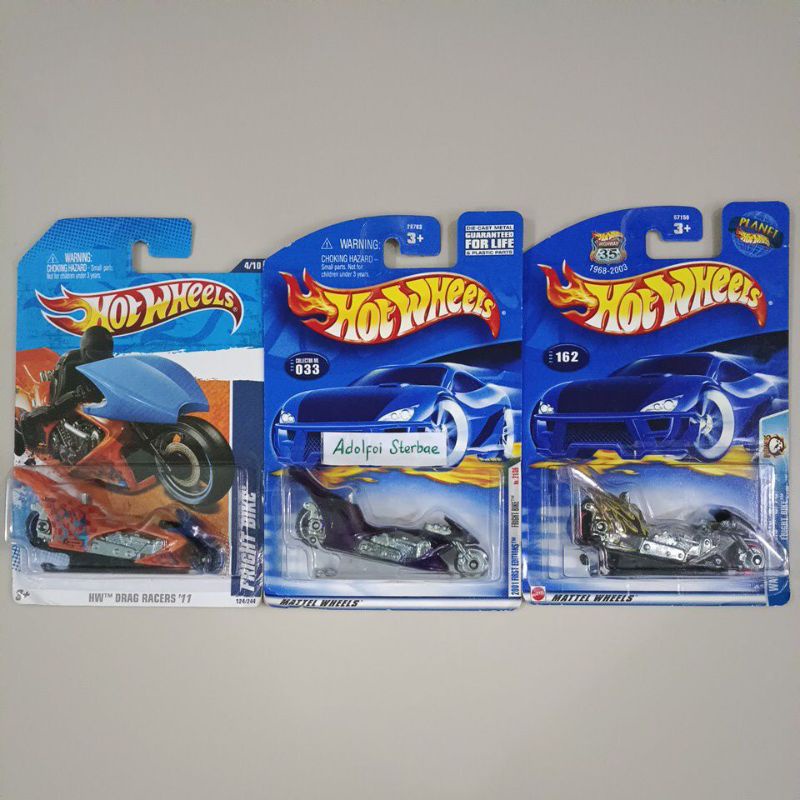 Jual hotwheels hot wheels fright bike motor hw drag racers '11