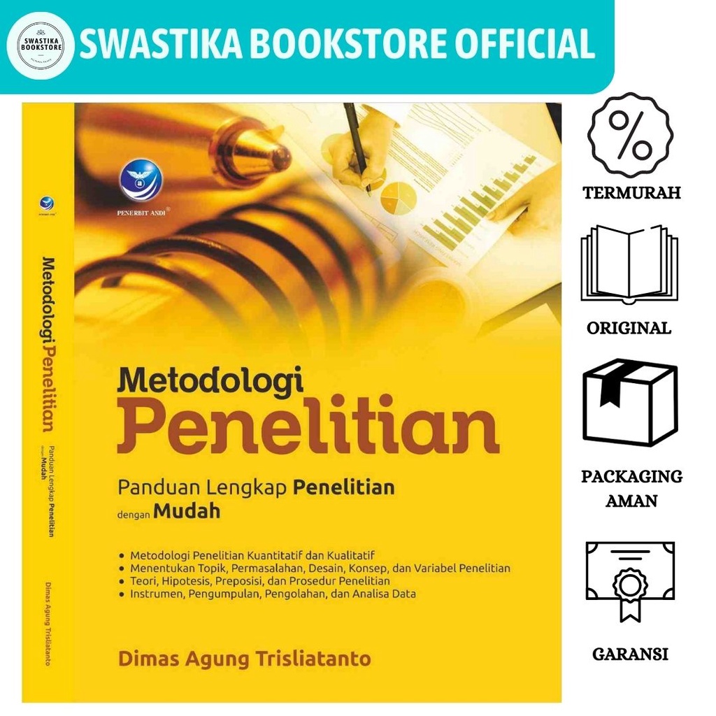 Jual Metodologi Penelitian, Panduan Lengkap Penelitian Dengan Mudah ...