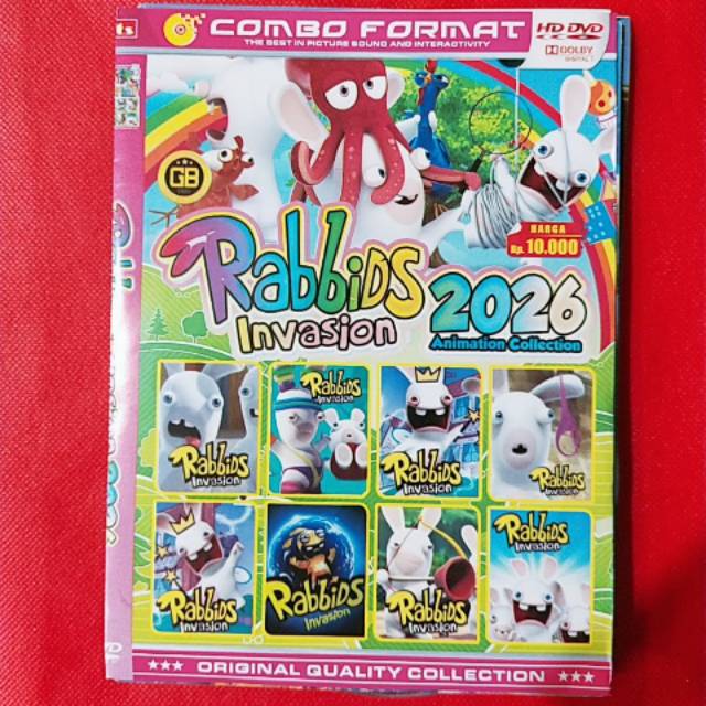 Jual NEW KASET FILM KARTUN ANAK TERBARU RABBIDS INVASION 2026 | Shopee