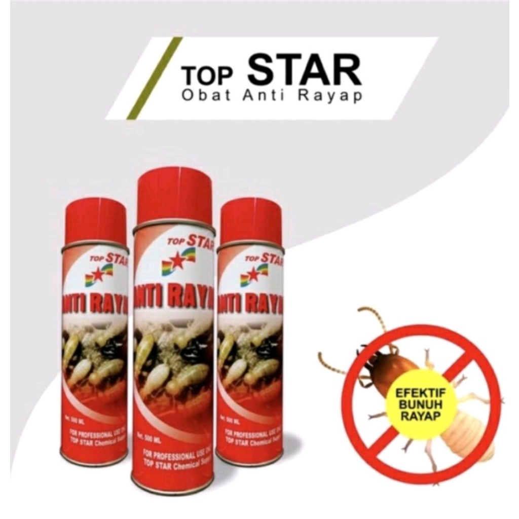 Jual Obat Anti Rayap Semprot Top Star Ml Shopee Indonesia