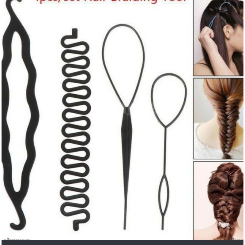 Jual Alat Tata Rias Rambut wanita model 6in1/Stik Pembentukan Sanggul ...