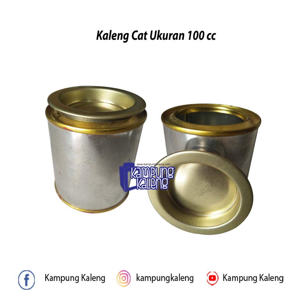 Jual Kaleng Cat Ukuran 100 Cc Shopee Indonesia 9969