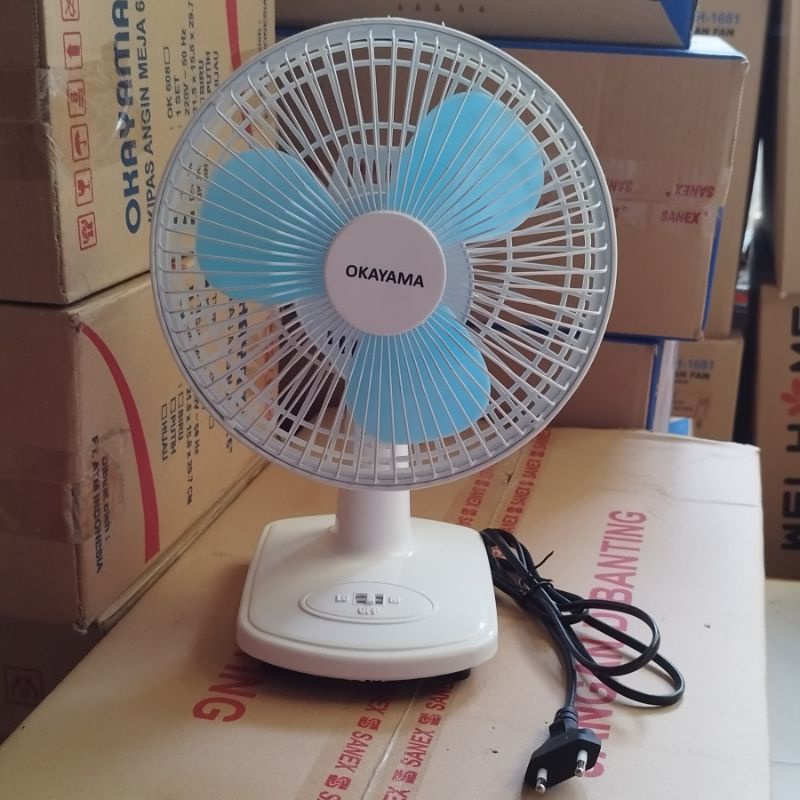 Jual Kipas Angin Meja 6desk Fan Okayama 6 Inch Shopee Indonesia 1688