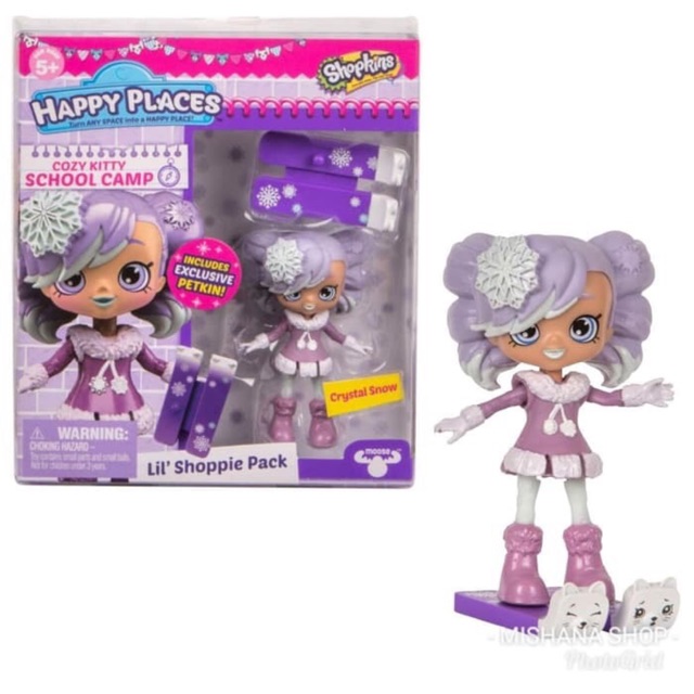 Shopkins cozy best sale kitty school camp