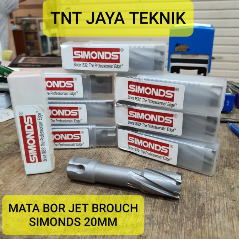 Jual Simonds Mata Bor Jetbroach 20 X 50mm Matabor Jet Broach Simonds