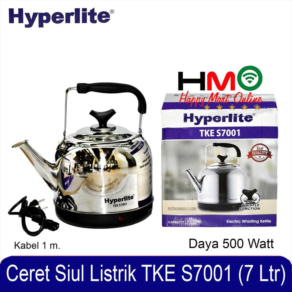 Jual Teko Siul Elektrik 7 Liter Hyperlite TKE S7001 Ceret Electric 