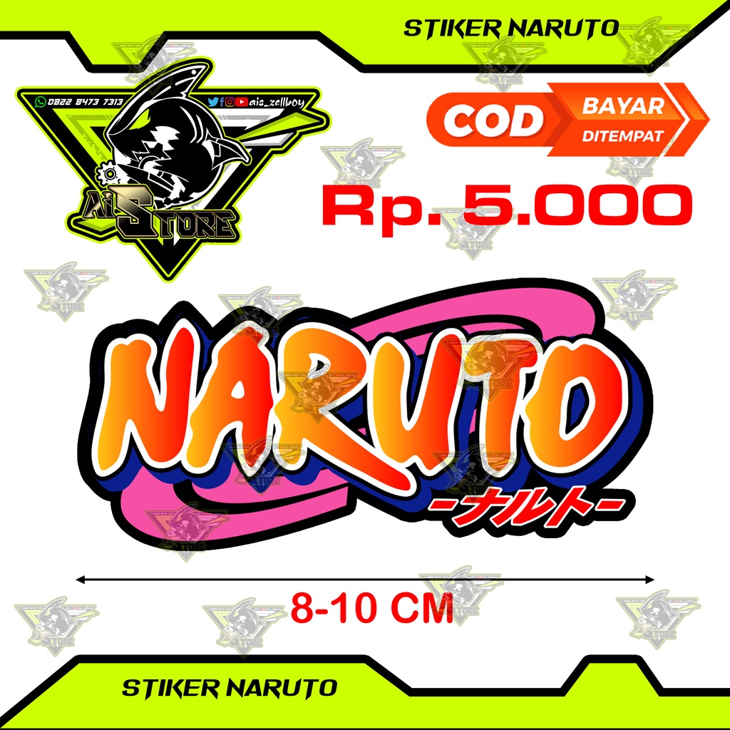 Jual Stiker Naruto Shopee Indonesia