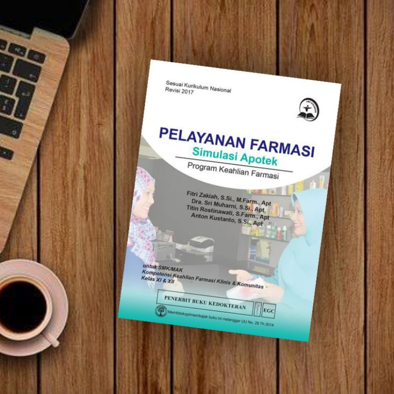 Jual EGC BUKU SMK KESEHATAN Pelayanan Farmasi Simulasi Apotek Kelas XI ...