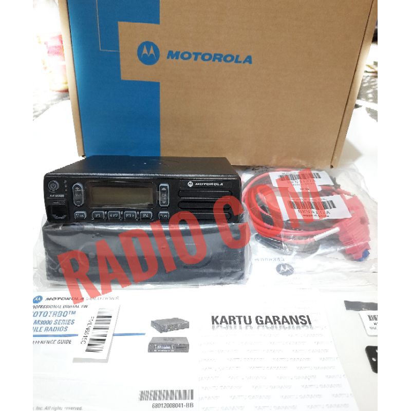 Jual RADIO RIG MOTOROLA XIR M3688 VHF 45 WATT ORIGINAL GARANSI RESMI ...
