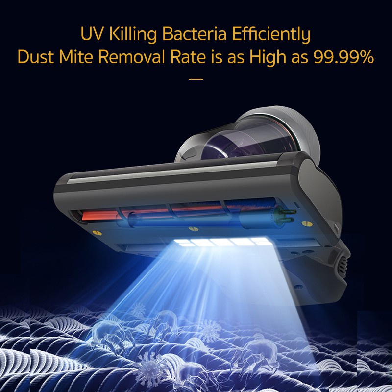 Jual JIMMY JV35 Antimite UV Vacuum Cleaner Protable 60℃ High