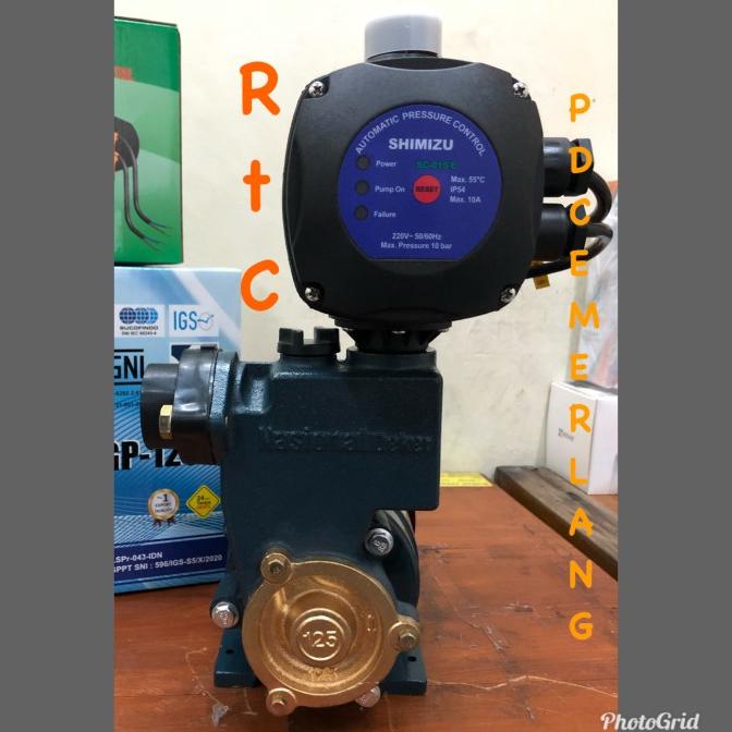 Jual Pompa Booster Pompa Dorong Low Watt Otomatis Digital Pendorong ...