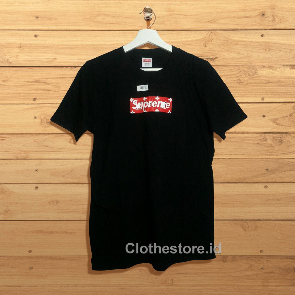 Supreme x louis vuitton clearance black shirt