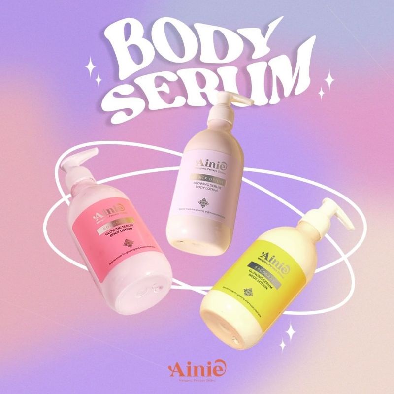 Jual Ainie Glowing Serum Body Lotion Shopee Indonesia