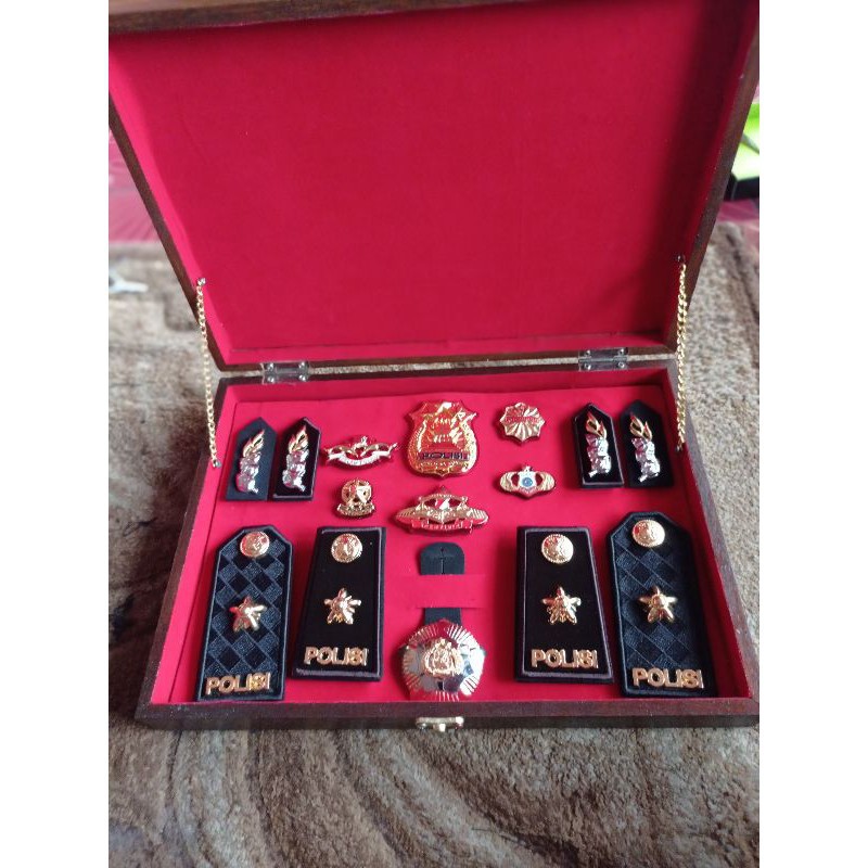 Jual YS - Pangkat set pdh pdu kompol custom | Shopee Indonesia