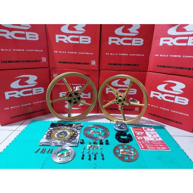 Jual VELG RCB RACING BOY MX KING SP522 160/160 160/185-17 PNP CRF R15 ...