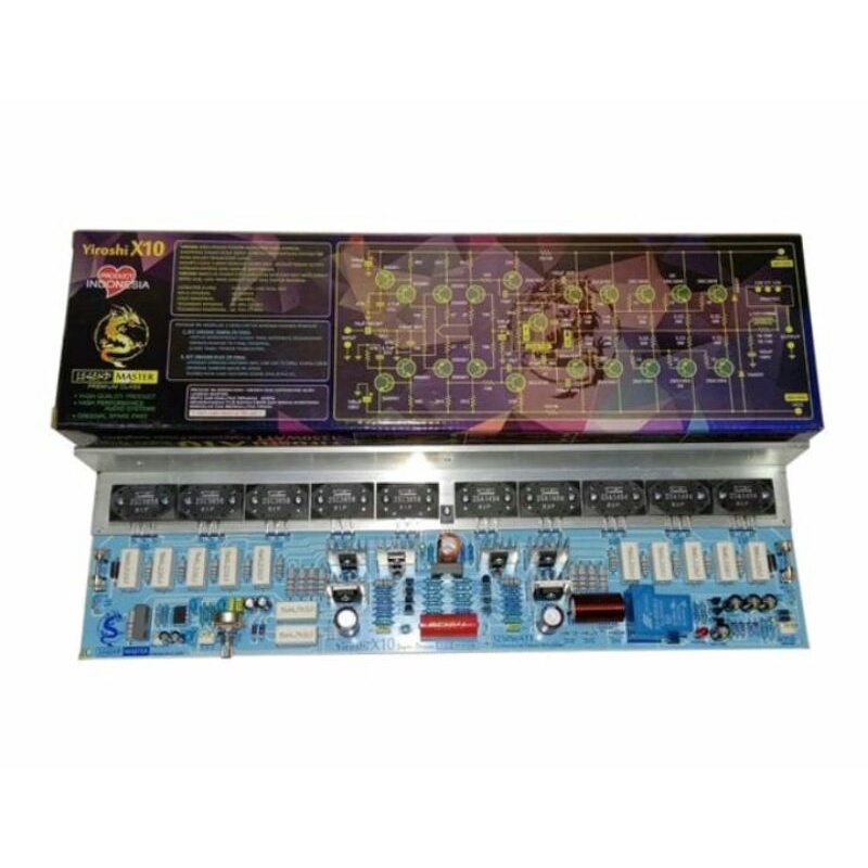 Jual KIT POWER AMPLIFIER 1250 WATT TEF SISTEM YIROSHI X10 + TR | Shopee