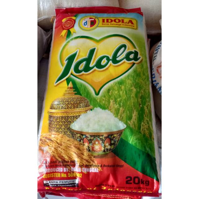 Jual Beras Idola 20kg Shopee Indonesia 2499