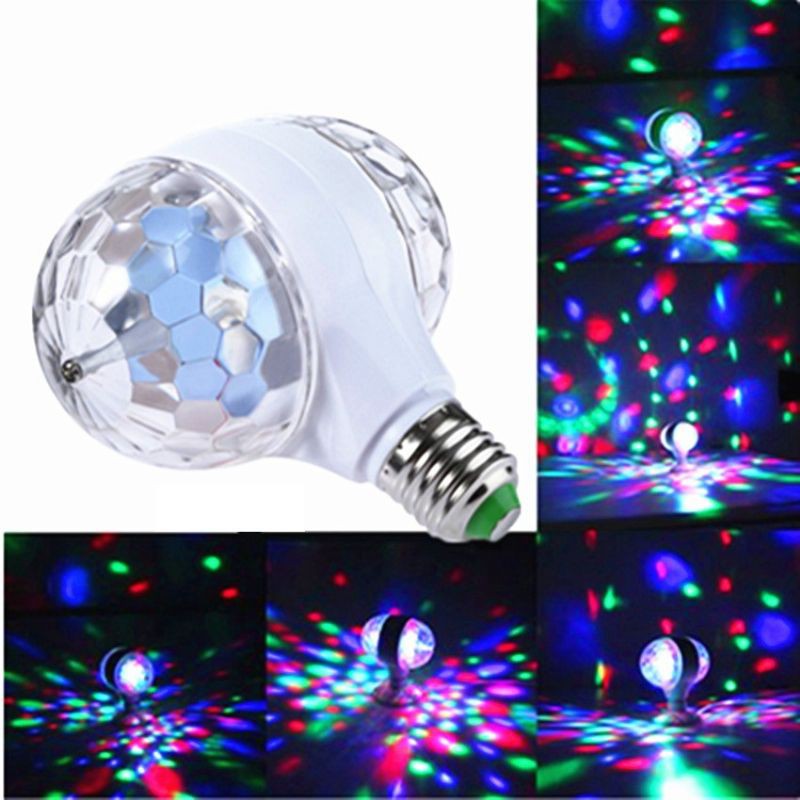 Jual Lampu Disco Sisi E Ms Warna Warni Rgb Watt Shopee