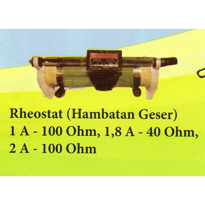 Jual Rheostat 1 A 100 Ohm (Hambatan Geser) Shopee Indonesia