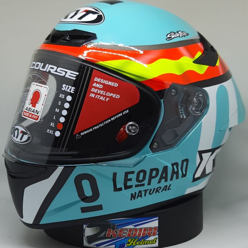 Jual Helm KYT TT COURSE JAUME MASIA LEOPARD Shopee Indonesia