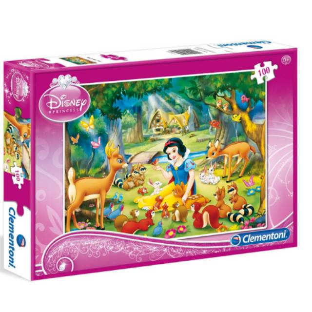 Jual Clementoni Puzzle Disney Princess 100 pcs (Snow White) | Shopee ...