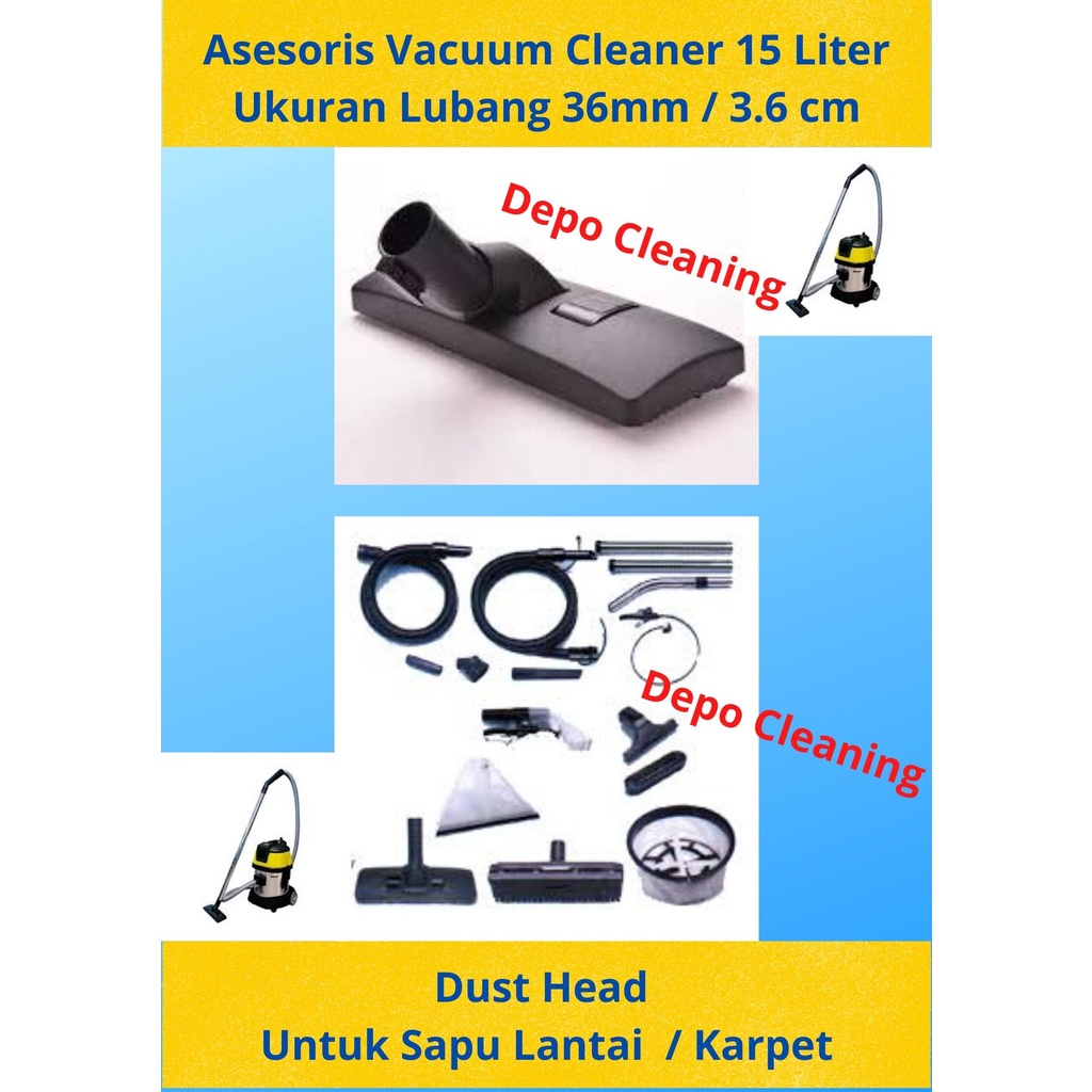 Jual Spare Part Vacuum Cleaner 10/15 Liter diameter dalam 36mm Shopee