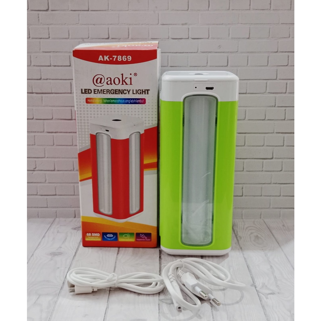 Jual LED EMERGENCY LIGHT @AOKI / LAMPU DARURAT @AOKI / SENTER - @AOKI ...