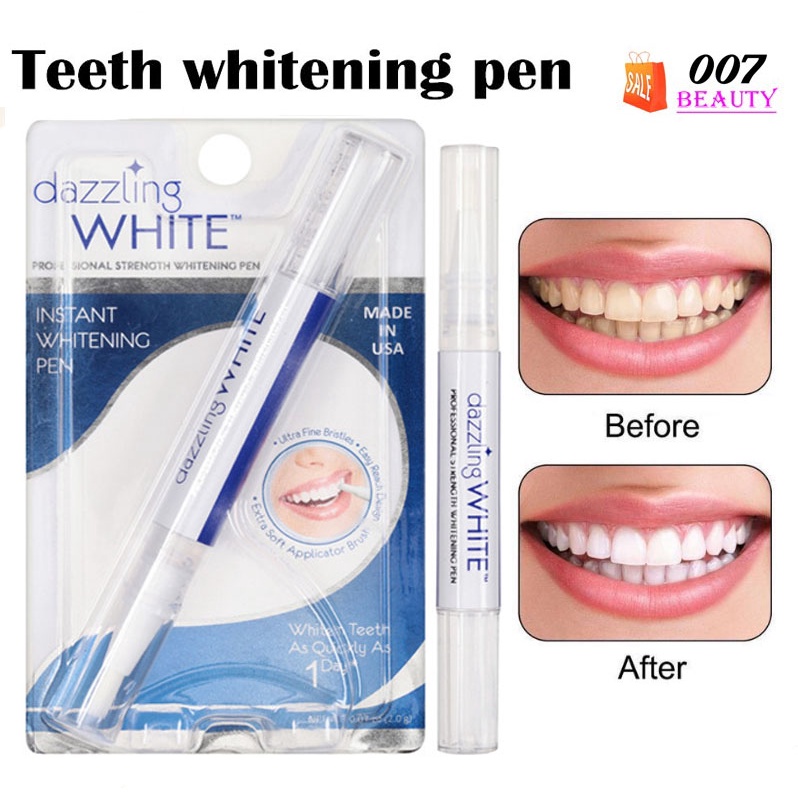 Jual Pemutih Gigi Instant Dazzling White Teeth Whitening Pen Gel ORIGINAL Shopee Indonesia