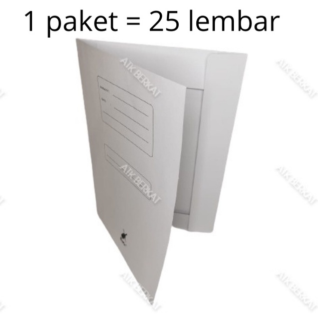 Jual [25 pcs] Map folder Kertas stopmap buffalo Biola 5002 tanpa Snel ...