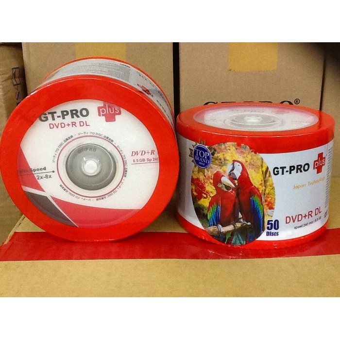Jual DVD+R DL Plus GT-Pro 8X 8.5GB (tabung 50pcs) | Shopee Indonesia