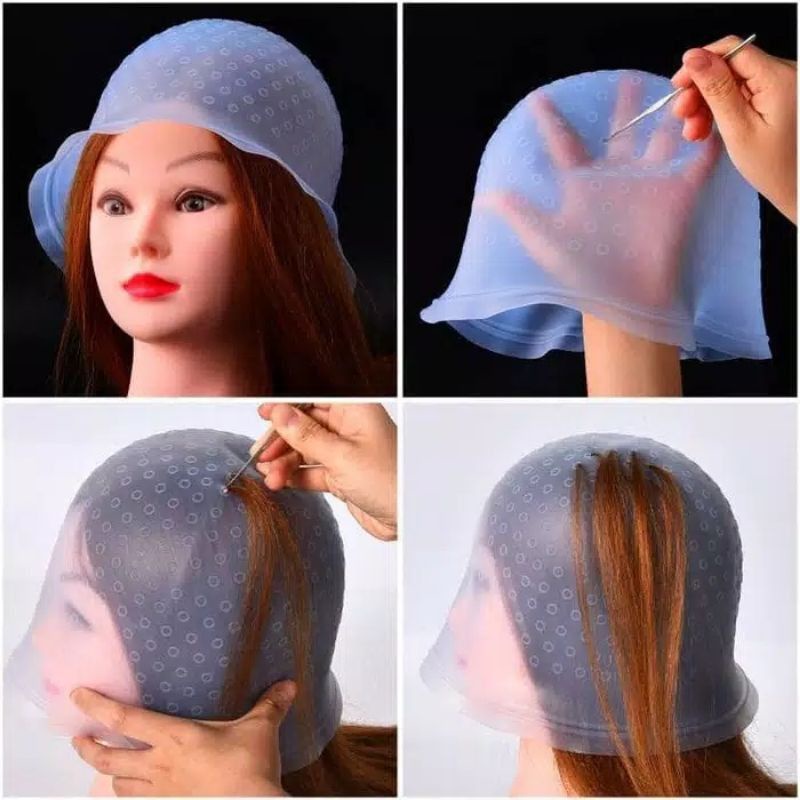 Jual Topi Highlight Magic Cap Topi Semir Semir Rambut Topi Warna Rambut ...