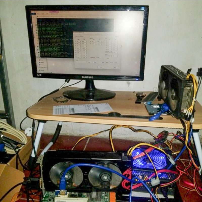 Jual Paket mining rig hemat 2 vga | Shopee Indonesia