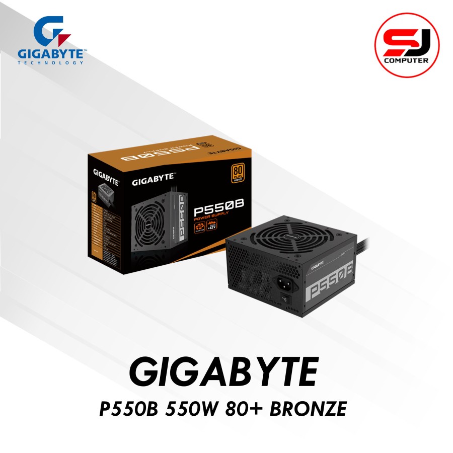 Jual GIGABYTE P550B 550W 80+ BRONZE RESMI PSU POWER SUPPLY 550 WATT