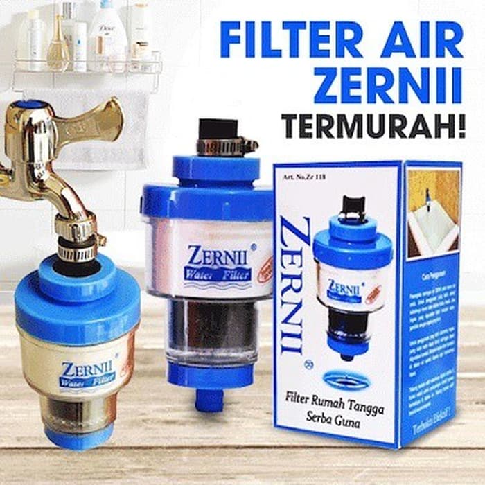 Jual Zernii Filter Air - Alat Saringan Keran Air Serbaguna | Shopee ...