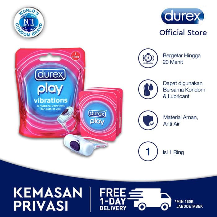 allergie gegen gleitmittel Durex Play Multi Speed Vibration Bullet For Women (6.5+ inches) main image 1