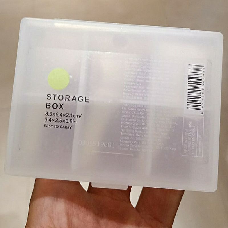Jual MINISO Storage box / kotak obat miniso | Shopee Indonesia
