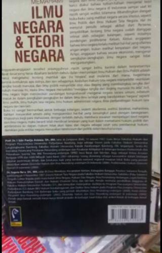 Jual Buku MEMAHAMI ILMU NEGARA & TEORI NEGARA | Shopee Indonesia