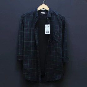 Kemeja Flanel Pria Lengan Panjang Distro Flanel Motif Kotak Terpopuler